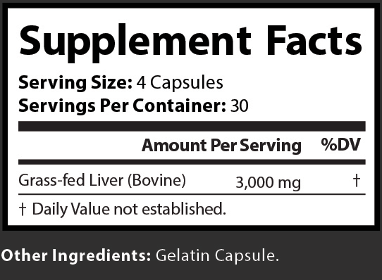 Grass-Fed Beef Liver