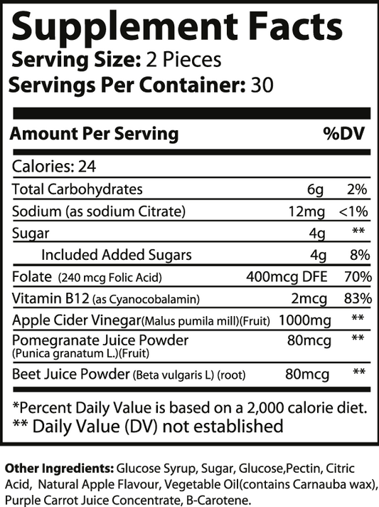 Apple Cider Vinegar Gummies